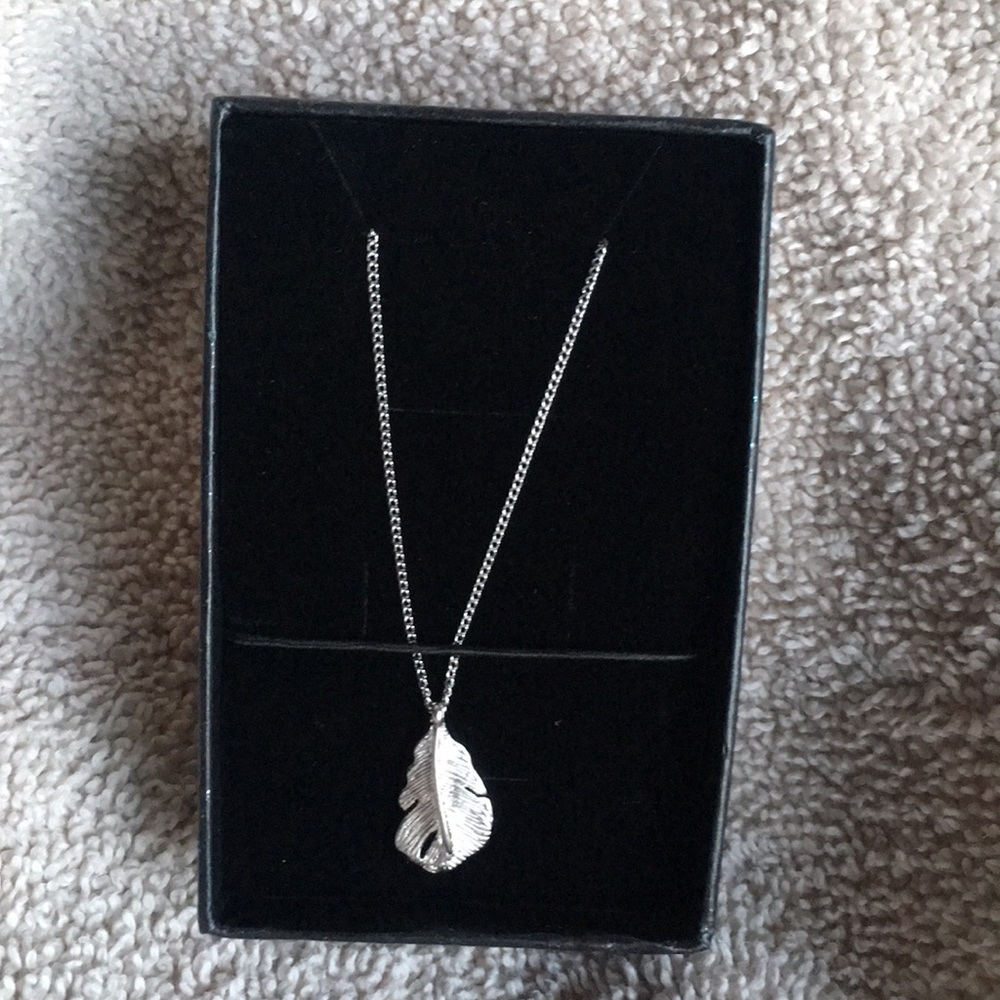 feather necklace